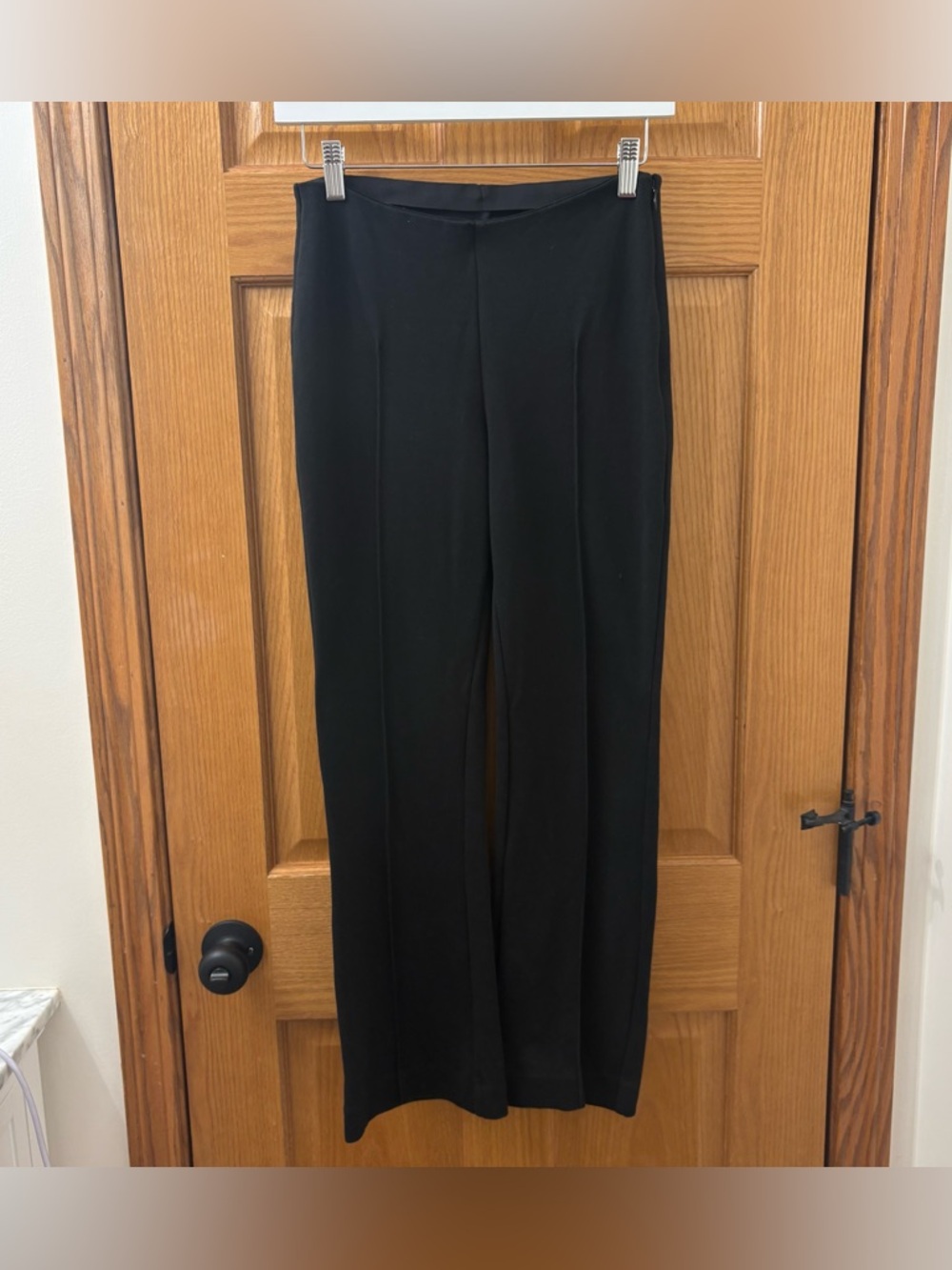 Everlane Black Wide-Leg Trousers